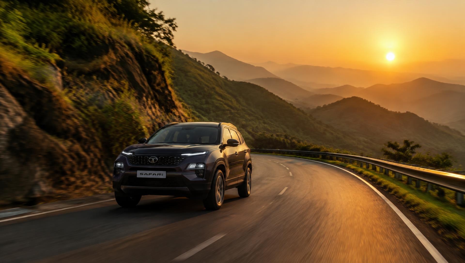 Car on an open road